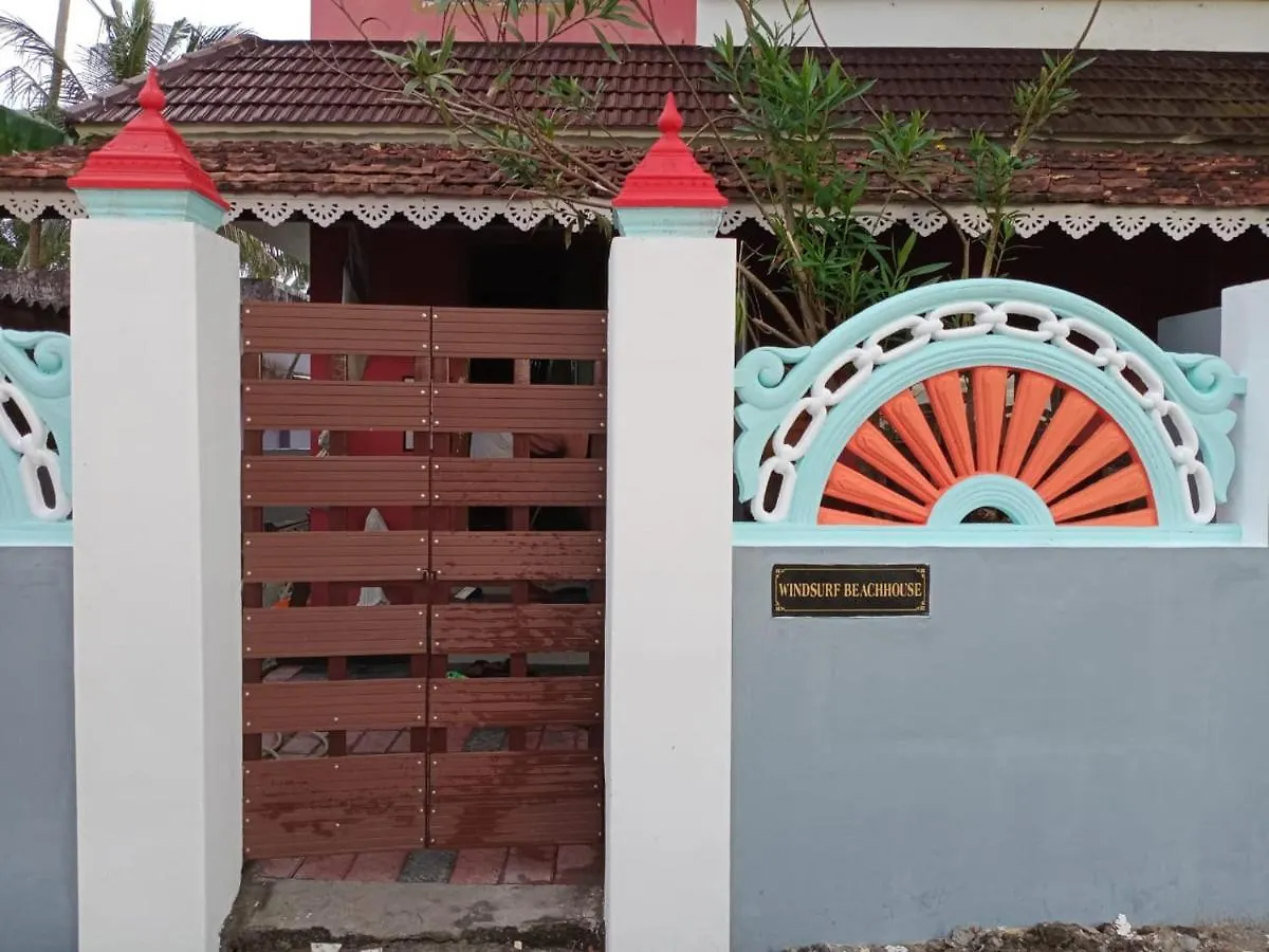 Wind Surf Beach House Alappuzha Проживание в семье